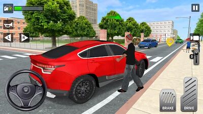 Скачать Городское Такси 3d Симулятор (Взлом Много денег) версия 1.8 на Андроид