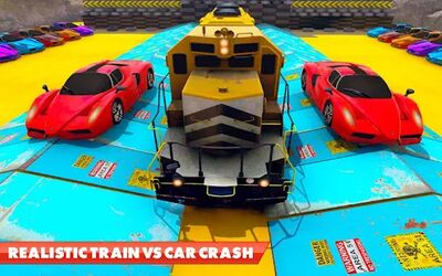 Скачать Train Vs Car Crash: Гоночные игры 2019 (Взлом Разблокировано все) версия 1.2 на Андроид