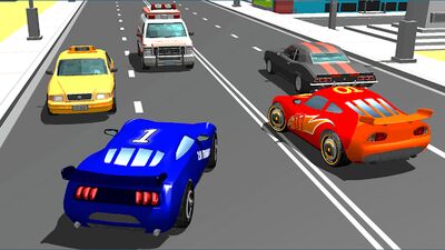 Скачать Супер детские автомобильные гонки в пробках (Взлом Много денег) версия 1.13 на Андроид