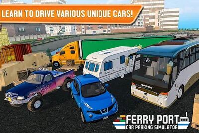 Скачать Ferry Port Trucker Parking Simulator (Взлом Много денег) версия 1.3 на Андроид