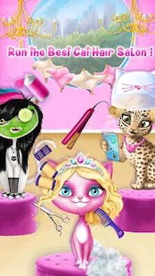 Скачать Cat Hair Salon Birthday Party - Virtual Kitty Care (Взлом Разблокировано все) версия 8.0.80020 на Андроид