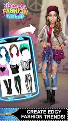 Скачать Hannah’s Fashion World - Dress Up & Makeup Salon (Взлом Разблокировано все) версия 4.0.11008 на Андроид