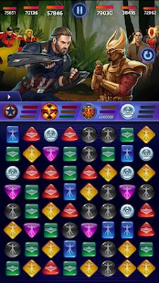 Скачать MARVEL Puzzle Quest: Hero RPG (Взлом Много денег) версия 240.586988 на Андроид