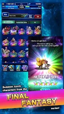 Скачать FINAL FANTASY BRAVE EXVIUS (Взлом Разблокировано все) версия 6.5.1 на Андроид