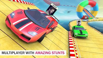 Скачать Car Stunt Racing - Car Games (Взлом Много денег) версия 5.0 на Андроид