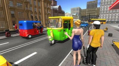 Скачать Modern Rickshaw Driving Simulator - New Games 3D (Взлом Много монет) версия 1.9.0 на Андроид