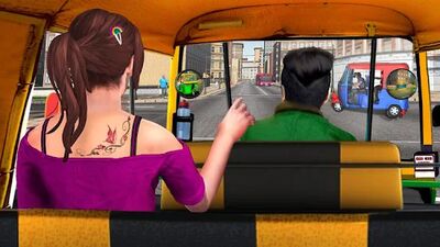 Скачать Modern Rickshaw Driving Simulator - New Games 3D (Взлом Много монет) версия 1.9.0 на Андроид