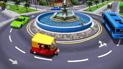 Скачать Modern Rickshaw Driving Simulator - New Games 3D (Взлом Много монет) версия 1.9.0 на Андроид