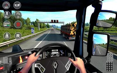 Скачать Euro Truck Transport Simulator (Взлом Много денег) версия 2.6 на Андроид