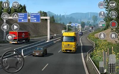 Скачать Euro Truck Transport Simulator (Взлом Много денег) версия 2.6 на Андроид