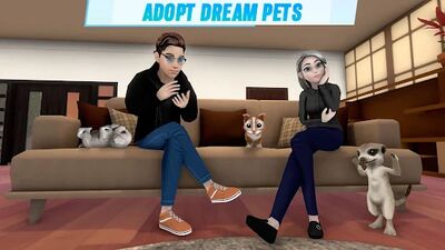 Скачать Virtual Sim Story: Dream Life (Взлом Много денег) версия 7.6 на Андроид