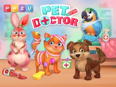 Скачать Доктор домашних животных - игры для детей (Взлом Много монет) версия 1.22 на Андроид
