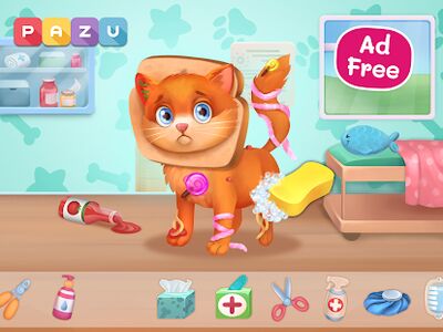 Скачать Доктор домашних животных - игры для детей (Взлом Много монет) версия 1.22 на Андроид