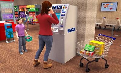 Скачать Super Market Atm Machine Simulator: Shopping Mall (Взлом Разблокировано все) версия 3.5.2 на Андроид