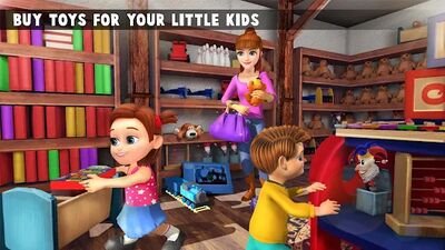 Скачать Virtual Mother New Baby Twins Family Simulator (Взлом Много монет) версия 2.2.2 на Андроид