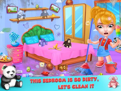 Скачать Держите ваш дом чистой - девочек дома очистки игра (Взлом Разблокировано все) версия 1.2.61 на Андроид