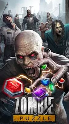 Скачать Zombies & Puzzles: RPG Match 3 (Взлом Много монет) версия 1.8.3 на Андроид