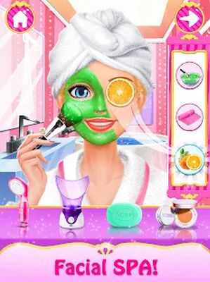 Скачать Spa Day Makeup Artist: Makeover Salon Girl Games (Взлом Разблокировано все) версия 2.1 на Андроид