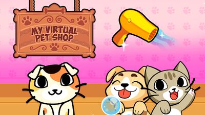 Скачать My Virtual Pet Shop зоомагазин (Взлом Много денег) версия 1.12.17 на Андроид