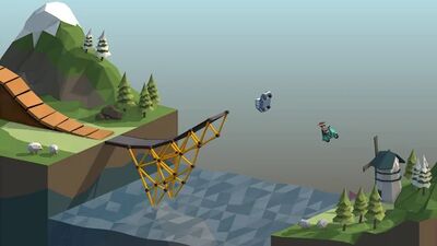 Скачать Poly Bridge (Взлом Разблокировано все) версия 1.2.2 на Андроид