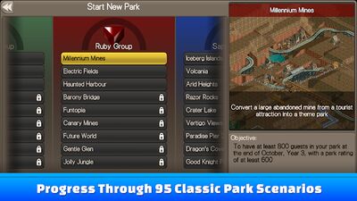 Скачать RollerCoaster Tycoon® Classic (Взлом Много денег) версия 1.0.0.1903060 на Андроид