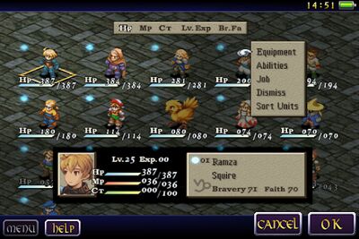 Скачать FINAL FANTASY TACTICS : WotL (Взлом Разблокировано все) версия 2.2.0 на Андроид