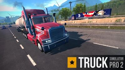 Скачать Truck Simulator PRO 2 (Взлом Разблокировано все) версия 1.8 на Андроид