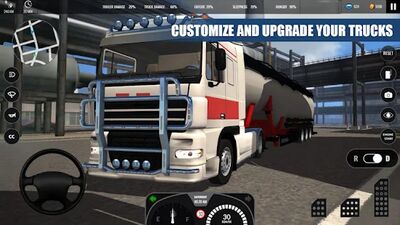 Скачать Truck Simulator PRO Europe (Взлом Много денег) версия 2.0 на Андроид