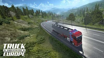 Скачать Truck Simulator PRO Europe (Взлом Много денег) версия 2.0 на Андроид