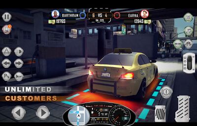 Скачать Amazing Taxi Simulator V2 2019 (Взлом Много денег) версия 1.0.9 на Андроид
