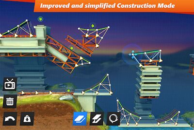 Скачать Bridge Constructor Stunts (Взлом Разблокировано все) версия 3.0 на Андроид