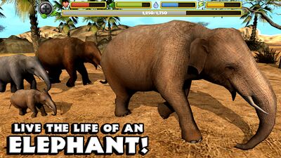 Скачать Elephant Simulator (Взлом Много монет) версия Зависит от устройства на Андроид