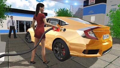 Скачать Car Simulator Civic: City Driving (Взлом Разблокировано все) версия 1.1.4 на Андроид