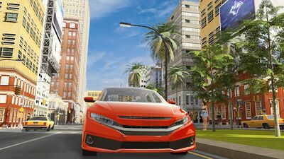 Скачать Car Simulator Civic: City Driving (Взлом Разблокировано все) версия 1.1.4 на Андроид