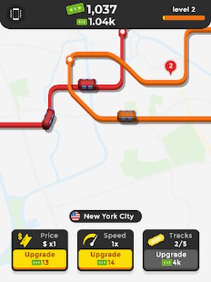 Скачать Subway Idle (Взлом Много денег) версия 1.62 на Андроид