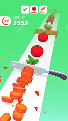 Скачать Perfect Slices (Взлом Много денег) версия 1.4.3 на Андроид