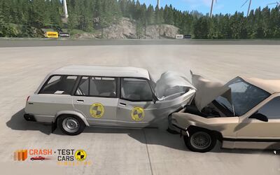 Скачать Car Crash Test VAZ 2104 (Взлом Разблокировано все) версия 1.5.4 на Андроид