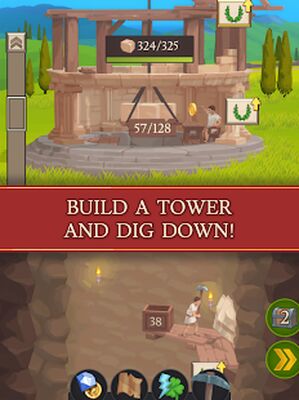 Скачать Idle Tower Miner - Добывай и строй (Взлом Много монет) версия 1.63 на Андроид