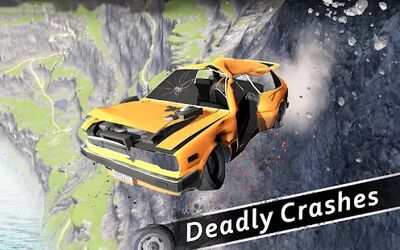 Скачать Car Crash Test Simulator 3d: Leap of Death (Взлом Много монет) версия 2.1 на Андроид