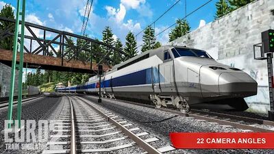 Скачать Euro Train Simulator 2 (Взлом Много денег) версия 2020.4.35 на Андроид