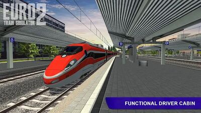 Скачать Euro Train Simulator 2 (Взлом Много денег) версия 2020.4.35 на Андроид