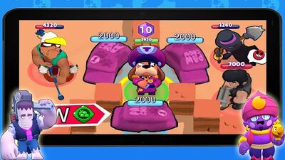 Скачать симулятор бокса для Brawl Stars BS (Взлом Много денег) версия 10.7 на Андроид