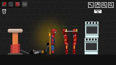 Скачать Spider Ragdoll Playground: Iron Human (Взлом Разблокировано все) версия 1.1.8 на Андроид