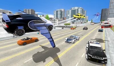 Скачать Flying Car Transport Simulator (Взлом Много денег) версия 1.28 на Андроид