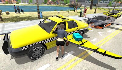 Скачать Flying Car Transport Simulator (Взлом Много денег) версия 1.28 на Андроид