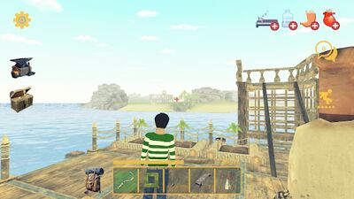 Скачать Ocean Survival: Multiplayer - Рафт Симулятор (Взлом Много монет) версия 65.0 на Андроид