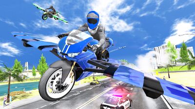 Скачать Flying Motorbike Simulator (Взлом Разблокировано все) версия 1.25 на Андроид