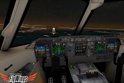 Скачать Flight Simulator Night NY HD (Взлом Разблокировано все) версия 1.0 на Андроид