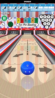 Скачать Strike! Ten Pin Bowling (Взлом Много денег) версия 1.11.3 на Андроид