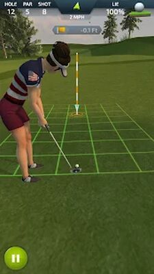 Скачать Pro Feel Golf - Sports Simulation (Взлом Много монет) версия 3.0.0 на Андроид